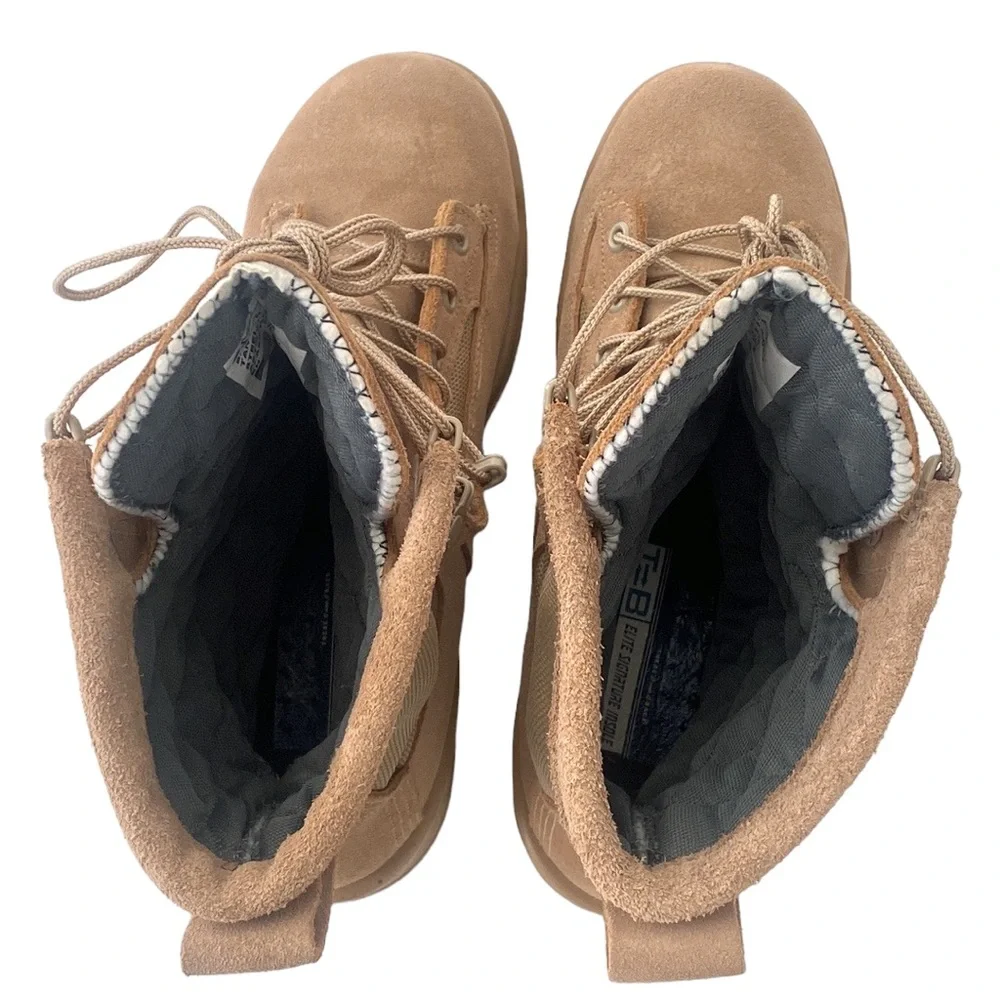 Wellco Suede Steel Toe Army Military Boots
